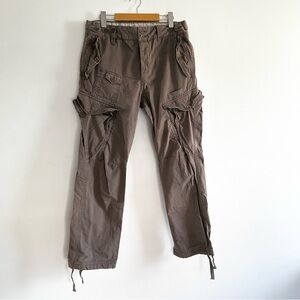 Diesel Men's Cargo Pants in Taupe Brown